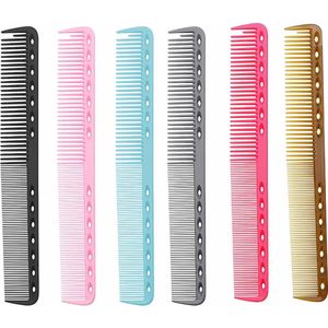 Goodivery ® Professionele Dubbelzijdige Kapperskammen Voor Mannen – Set Van 6 Stuks