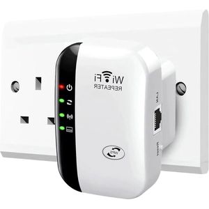 Wifi Versterker - Stopcontact Repeater Draadloos - Extender