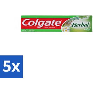 Colgate - Herbal - Tandpasta - 125ml - Bulkverpakking - 5 stuks