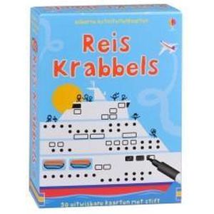 Usborne Activiteiten Kaarten - Reis krabbels