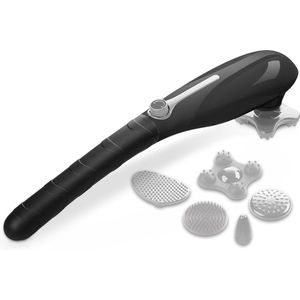 Handmassage Apparaat - Klopmassage Apparaat - Compact en Efficiënt - Zwart