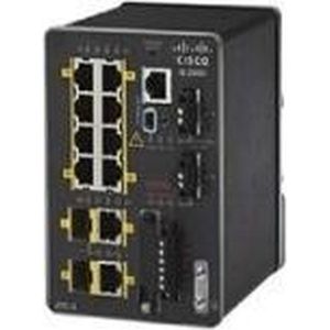 Cisco IE-2000-8TC-L - Netwerkaccessoire - 10-poorten - 8x RJ45 - 2 FE - LAN Lite