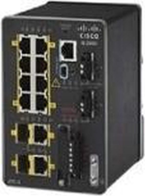 Cisco IE-2000-8TC-L - Netwerkaccessoire - 10-poorten - 8x RJ45 - 2 FE - LAN Lite