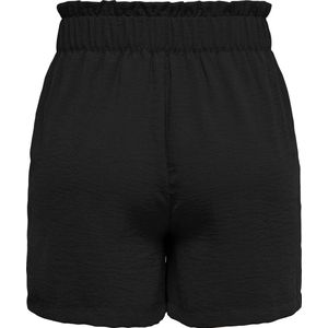 Jacqueline de Yong Broek Jdydivya Hw Paperbag Shorts Wvn Noos 15254848 Black Dames Maat - W34