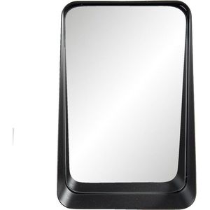 Wandspiegel  19*10*29 cm - Zwart IJzer Glas