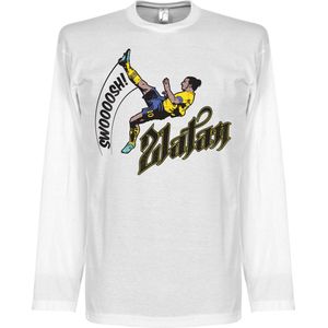 Zlatan Ibrahimovic Bicycle Longsleeve T-Shirt - XL