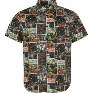 Star Wars Retro Comic Heren Shirt met korte mouwen - meerkleurig - M
