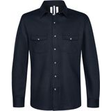 Profuomo - Western - Overshirt - Donkerblauw