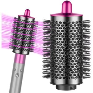 Namajunas - Grote ronde volumeborstel-accessoire geschikt voor Dyson Airwrap - Met lange, fijne haren om het haar vorm en meer volume te geven - Compatibel met HS01/HS05/HS08 - Stylingtool - Opzetstuk