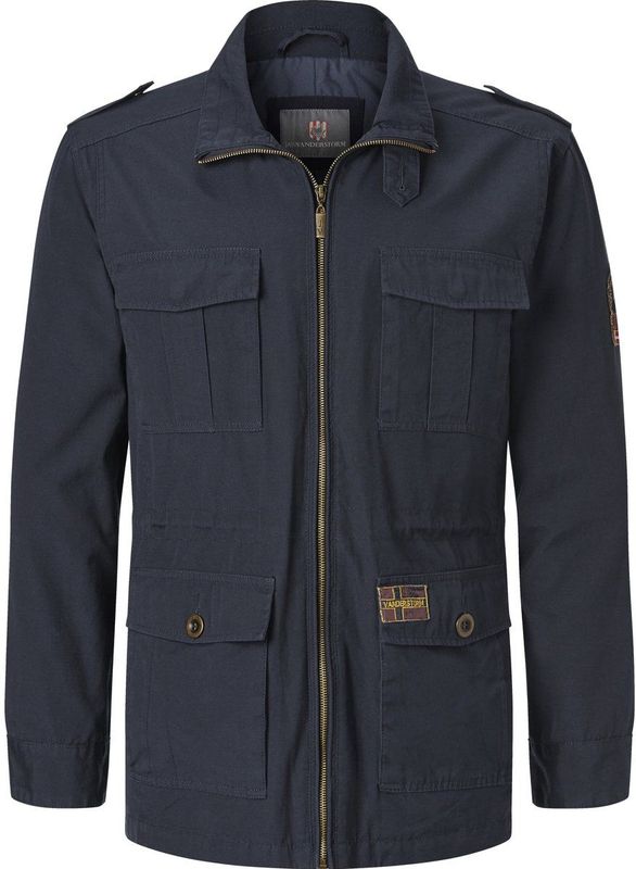 Jan Vanderstorm - Militair Jack - Blauw - 54