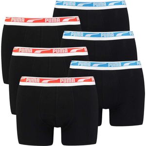 6 PACK Puma heren boxer boxershorts heren ondergoed multi-logo broek ondergoed pak van 6