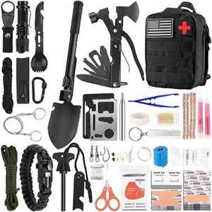 Garpex® Noodpakket - Survival Kit - Compleet Overlevingspakket - Survivalset - Camping Kit - Outdoor Kit - EHBO kit