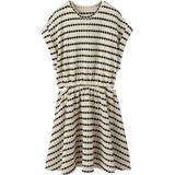 JONEN - Meisjessweater - Zwart - Fantasie Breisel - Korte Mouwen