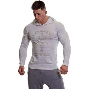 Muscle Joe Long Sleeve T-Shirt - White Marl - S