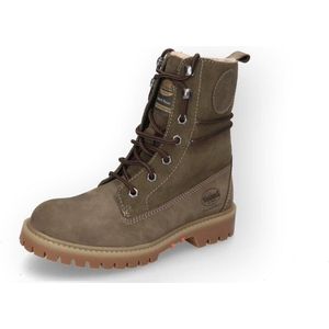 Dockers by Gerli - Geveterde Laarzen - Groen - Leder