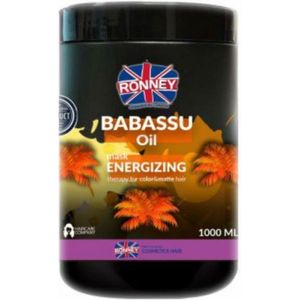 Ronney Professional Mask Babassu Oil Energizing Therapy For Color And Matte Hair 1000 ml
