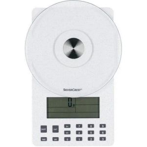 SILVERCREST - Weegschaal - Wit - Voedingswaardeanalyse - Max 5kg