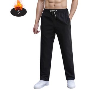 Livano Trainingsbroek Heren - Sportbroek - Trainingsbroek Lang - Trainingspak - Sportkleding - Zwart - S