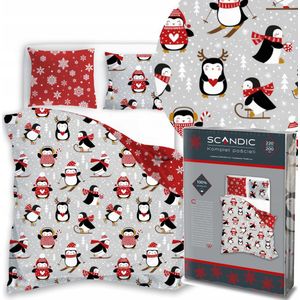 Kerst - Dekbedovertrek - 220x200 cm - 2 Kussenslopen 70x80 cm - Katoen