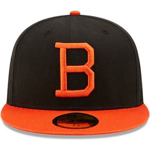 New Era Baltimore Orioles MLB Cooperstown Black 59FIFTY Fitted Cap (7 1/4) L