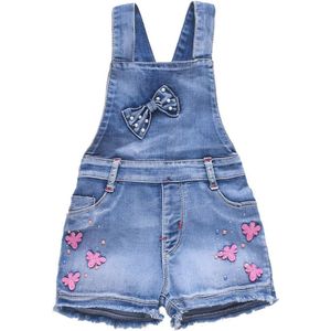 Katoenen Denim Bib Bretels Rompertjes voor Meisjes