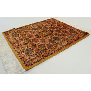 SusaStyle wandkleed Shaneh Asal â€“ rechthoek 53x43cmâ€“ uniek Perzisch design - zijdezacht