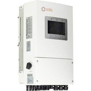 SOLIS S6-EH1P8K-L-PLUS 8KW SOLIS Eenfasige - Hybride Omvormer - IP66 Waterdicht - 8kW - Wit