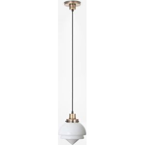 Art Deco Trade - Hanglamp aan snoer Small Pointy 20's Brons