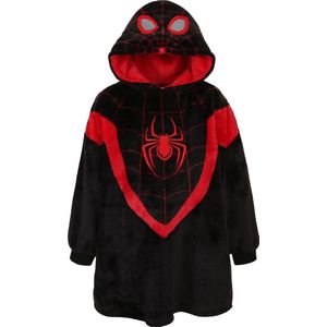 Spider-Man - Zwarte Kindersweater - Met Capuchon - Snuddie