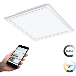 EGLO connect.z Salobrena-Z Smart Plafondlamp - 30 cm - Wit - Instelbaar wit licht - Dimbaar - Zigbee