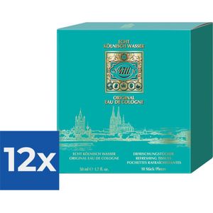 4711 Kölnisch Wasser 50 ml geschenkset (2-delig) - Voordeelverpakking 12 stuks