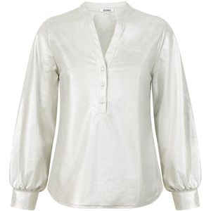 Zoso Blouse Travel Blouses Nora 251 0007 Sand Dames Maat - L