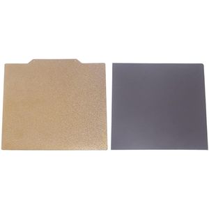 Print Sheet 3-in-1 Beide Zijden Gestructureerde PEI Sheet 355mm x 355mm met Flexibel Staal Platform voor Springs voor 3D Printer Front 2.4 350 Build-3D Printen-PEI Materialen