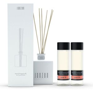 JANZEN Home Fragrance Sticks XL Wit - inclusief Coral 58