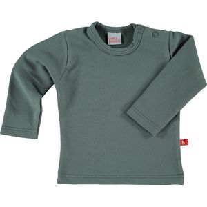 Baby sweatshirt antraciet 74-80 biologisch katoen