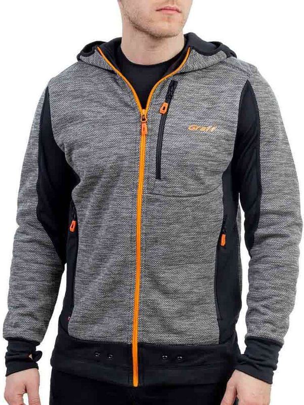Graff - Outdoor Fleece - Fleece Met Kap - Grijs - M