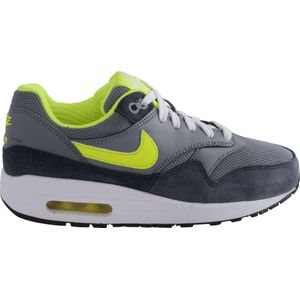 Nike Air Max 1 (GS) - Sportschoenen - Unisex - Maat 38 - grijs/geel