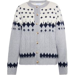 usha - Strickcardigan - Norwegermuster - Vesten