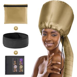 Droogkap - Haardroogkap - Krullen - Goud