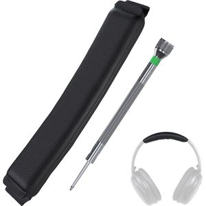 Vervangende Hoofdband voor Bose QuietComfort 35, 35 II, 45 (QC35, QC35 II, QC45) Over-Ear Hoofdtelefoon van MMOBIEL – Protein PU Hoofdband ��– Hoofdtelefoon Hoofdkussen Cover Reparatie – Zwart