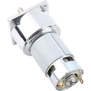 35W mini-DC-transmissiemotor metaal snelheid instelbaar groot koppel motor CW/CCW 24 V 30 U/min
