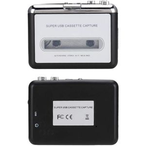 Cassette Speler - Walkman - Zwart met wit