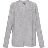 DreiMaster - Maritim - Gebreid Vest - Lichtgrijs