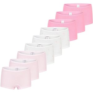 Schiesser Meisjes shorts 9 pack Kids Girls 95/5 Organic Cotton