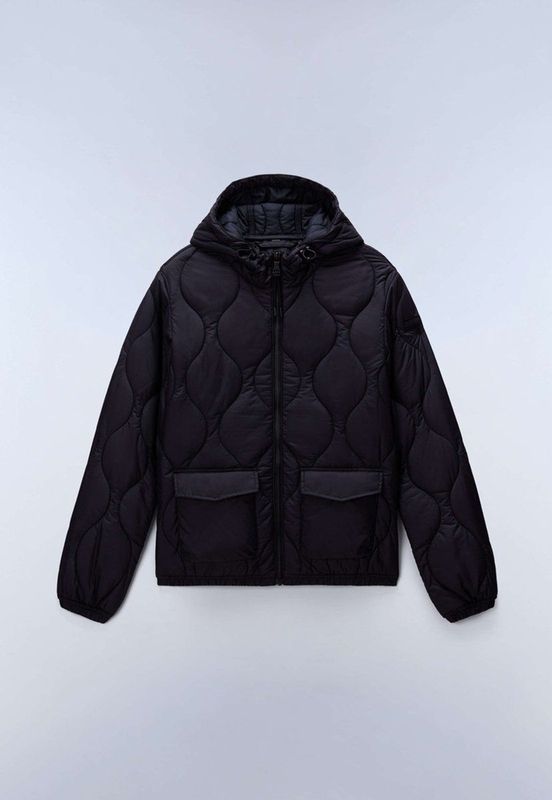 Napapijri - Sort - Winterjas - Gerecycled Polyester - Verstelbare Capuchon