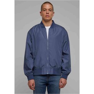 Urban Classics - Recycled Bomber jacket - L - Blauw