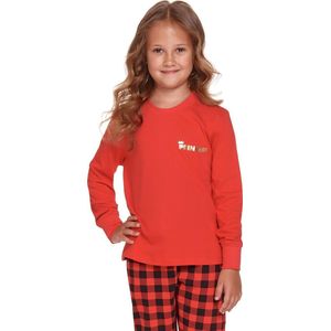 Doctor Nap - Familie Pyjama - Rood - Lange Mouw Lange Broek - Matching Gezin Pyjama