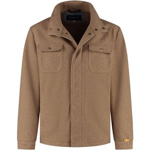 MGO - Cedric - Tussenjas - Lichtbruin - Gevoerd - Wol-look