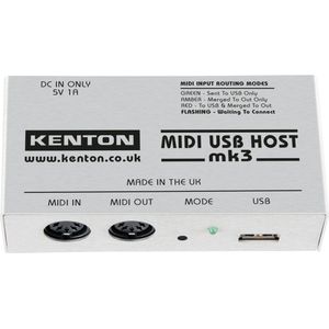 Kenton MIDI USB Host - MIDI-tool voor keyboards