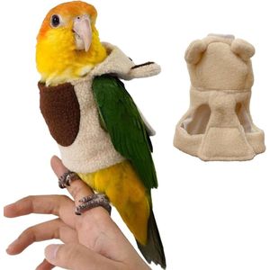 Duifbroek vogelkleding voor papegaaien - schattig vogelkostuum - berenvormige vogeldoek - warme papegaaiencape - multifunctioneel - papegaaiencosplay-rekwisiet - groene - html nodig .